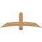 Ekena Millwork Bellingham Timber Gable Bracket, Western Red Cedar, 60"W x 22"H x 3 1/2"D x 5 1/2"F, 9/12 Pitch GBW060X22X0406BEL00SWR - alternate 1